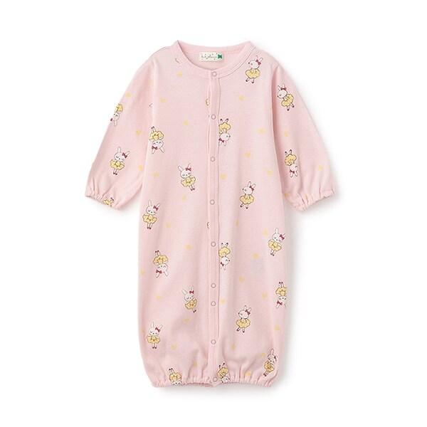 日本製/ベビーmimi総柄プリント2WAYドレス