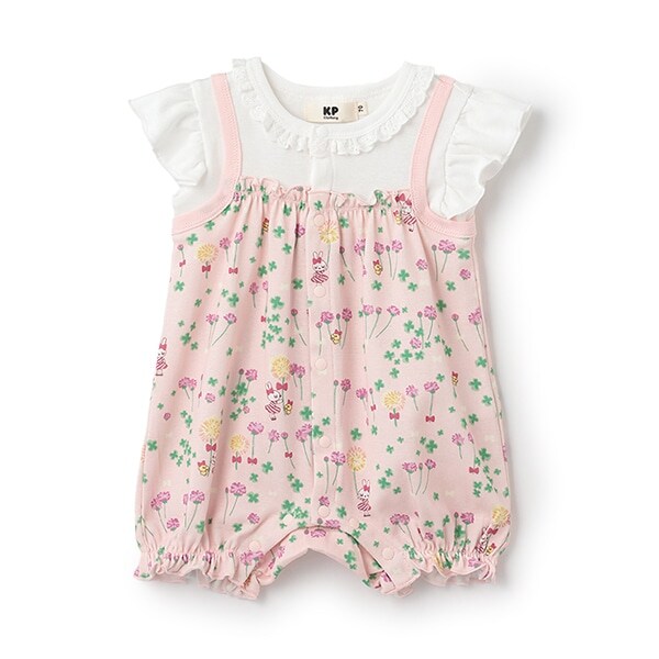 フライスたんぽぽmimi柄ショートオール