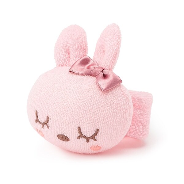 日本製/mimiマスコット付きガラガラ