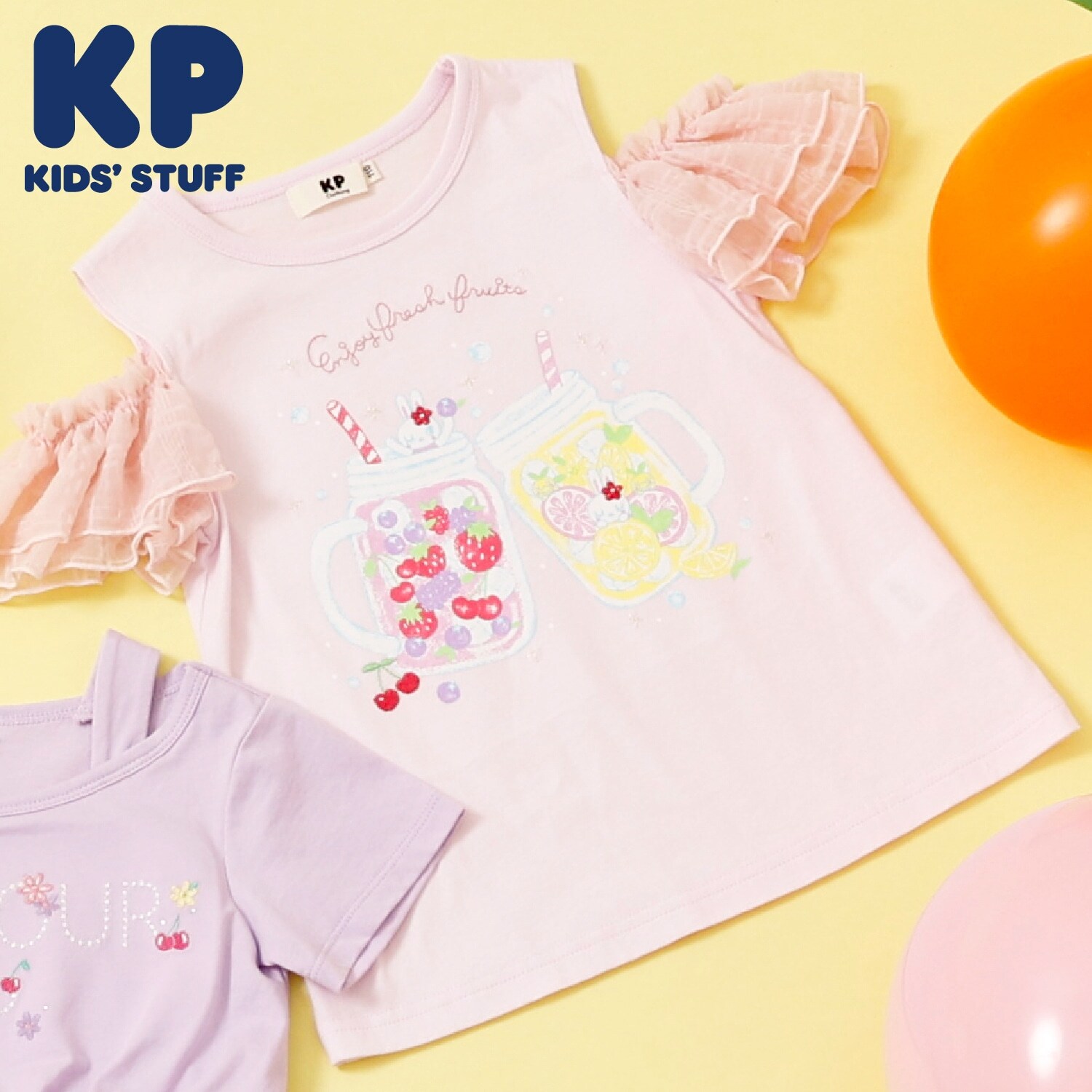 ジュースプリント キシリトール加工Tシャツ