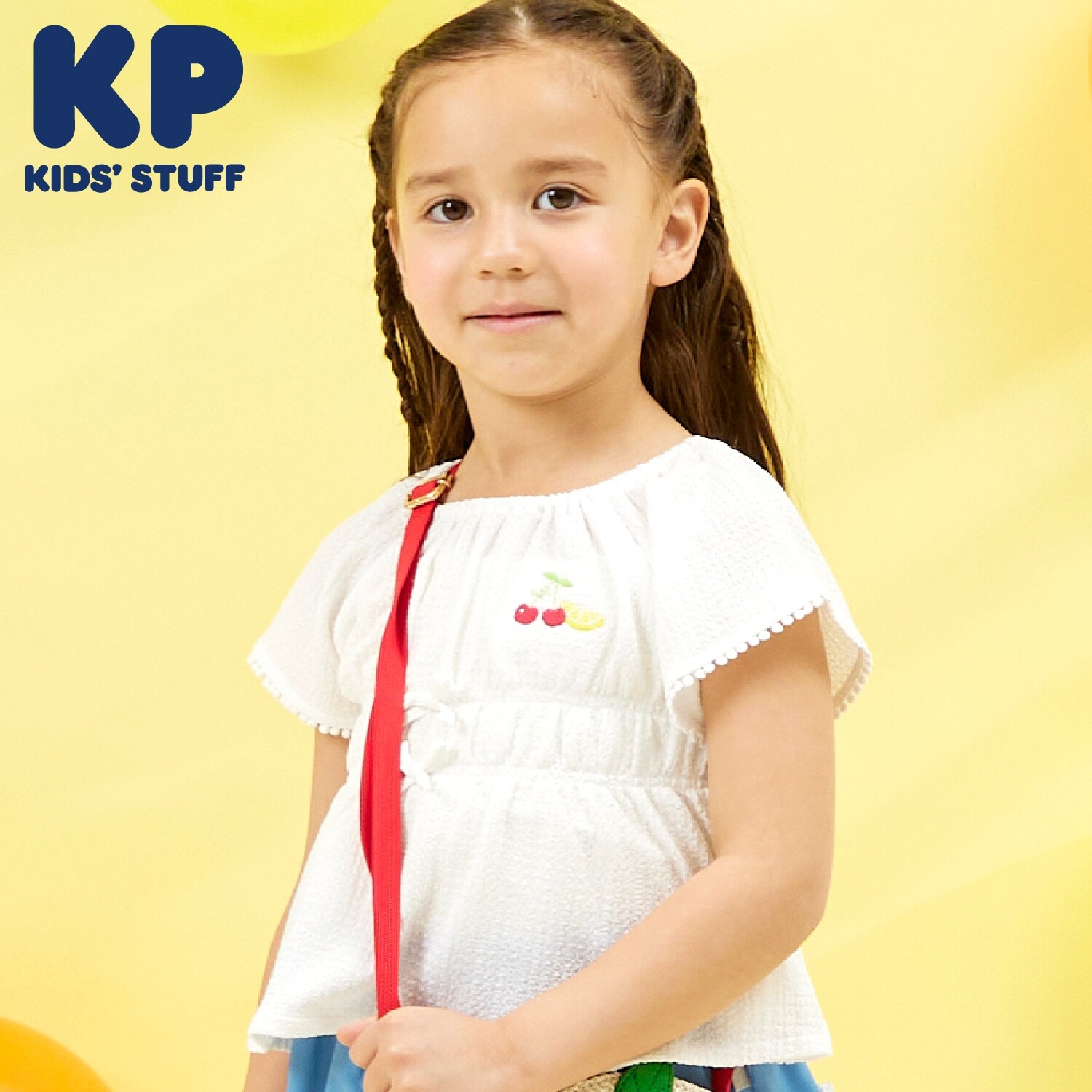 シャーリングジャカード ブラウス