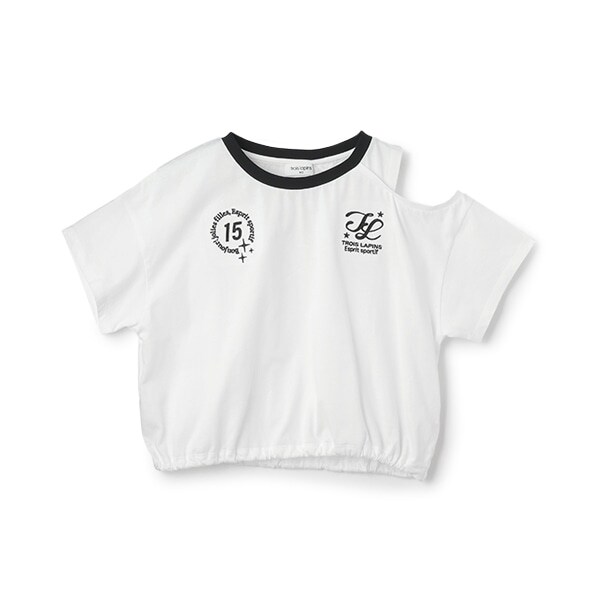 trois lapins (トロワラパン) コンフォートクール 肩あきＴ