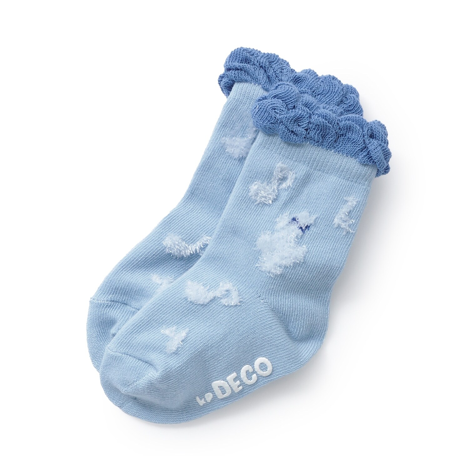 シルエットmimiちゃん＆音符 ソックス