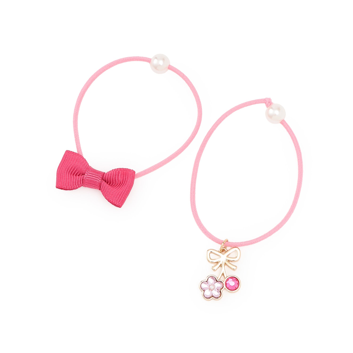 リボンモチーフ ヘアポニー