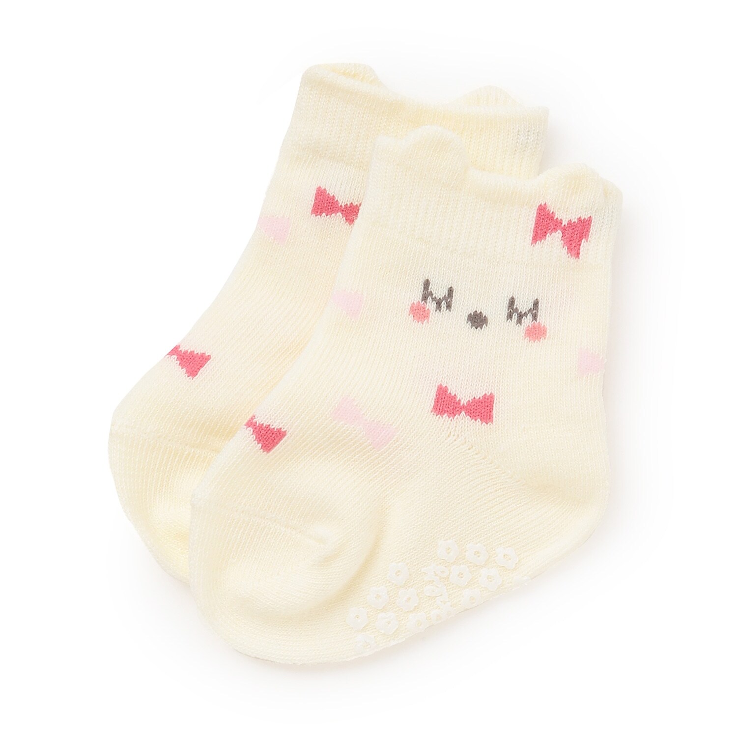 リボン総柄 BABYソックス