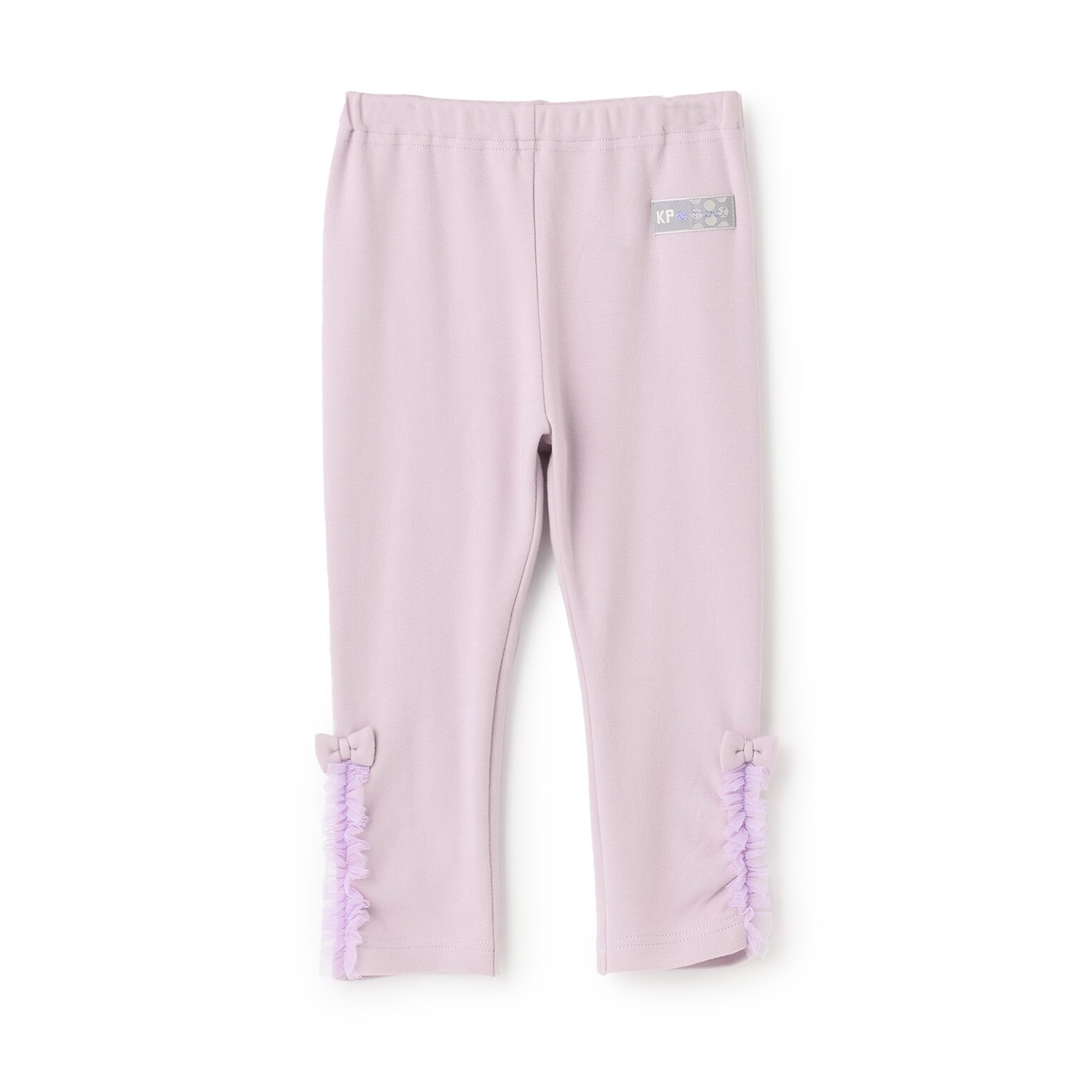 サイドフリル スムース裏起毛 スパッツ