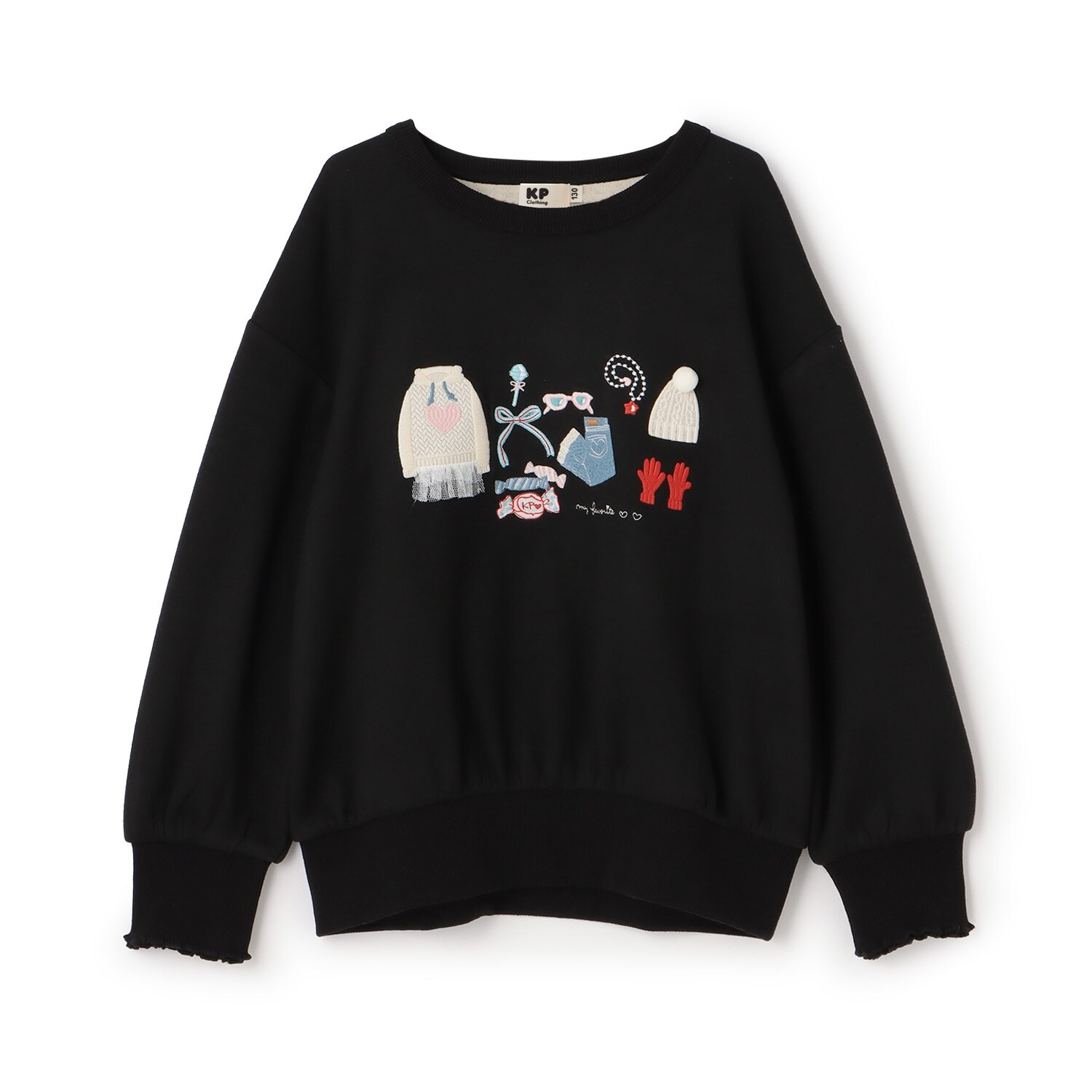 スムース裏シャギー トレーナー