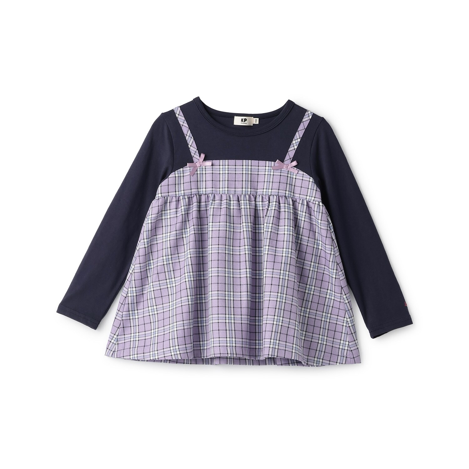 チェックチュニック