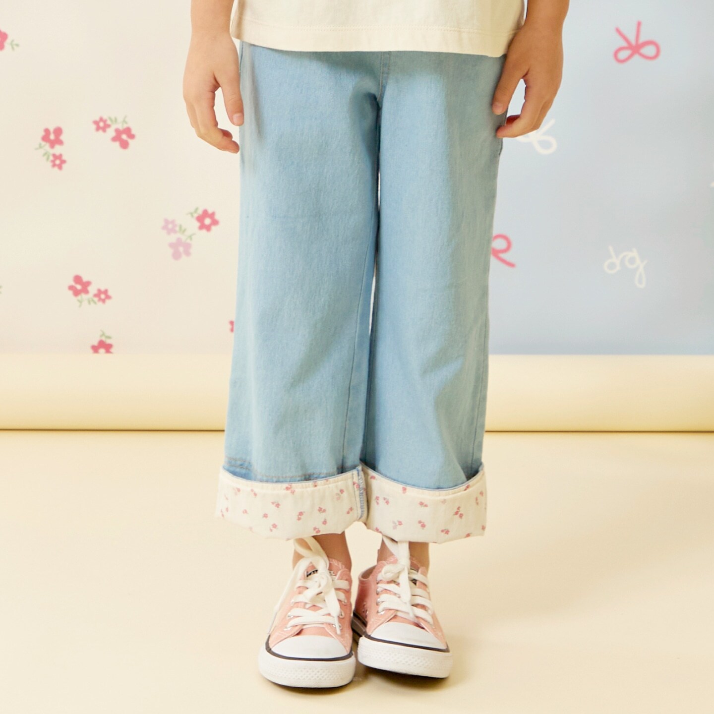 ストレッチデニム ロングパンツ