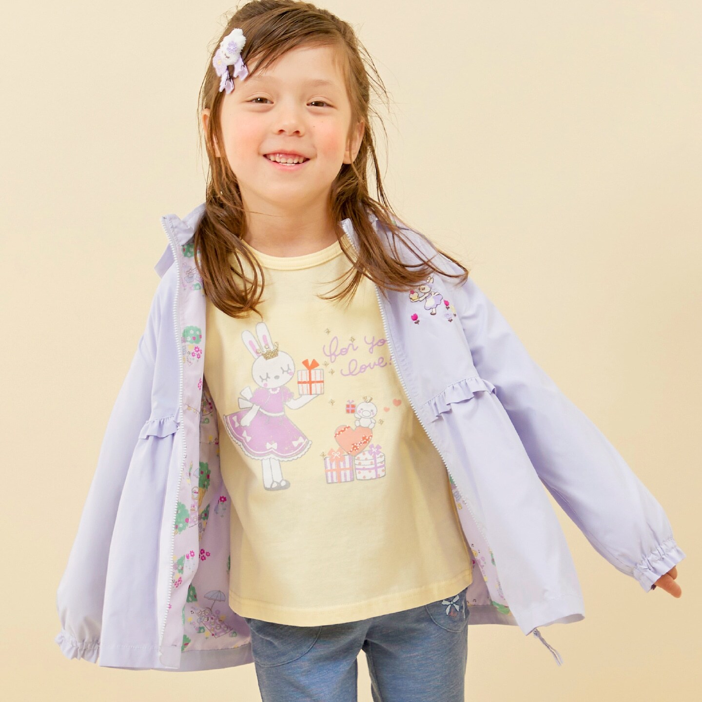 タフタ ウィンドブレーカー