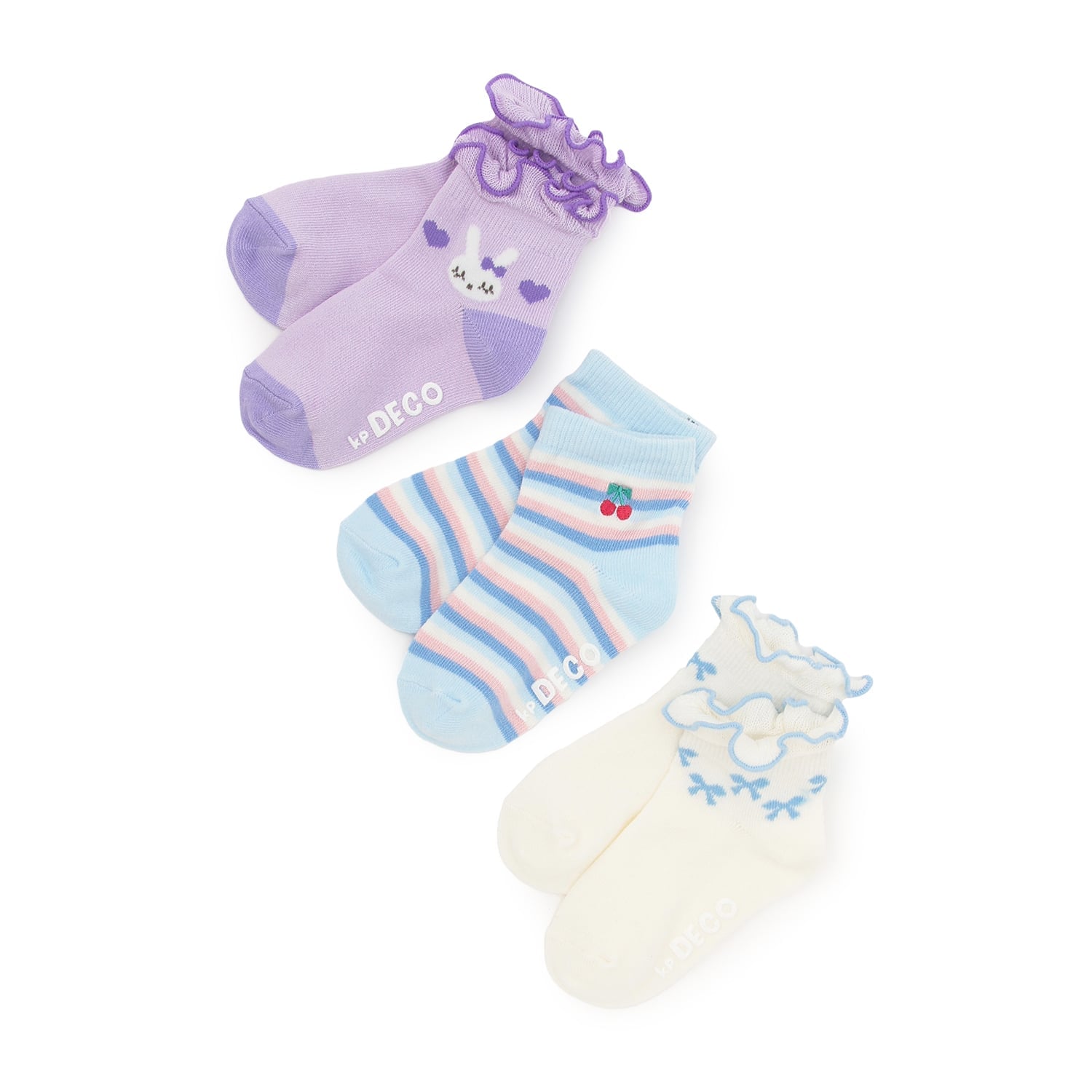 スニーカー丈ソックス【3足組】