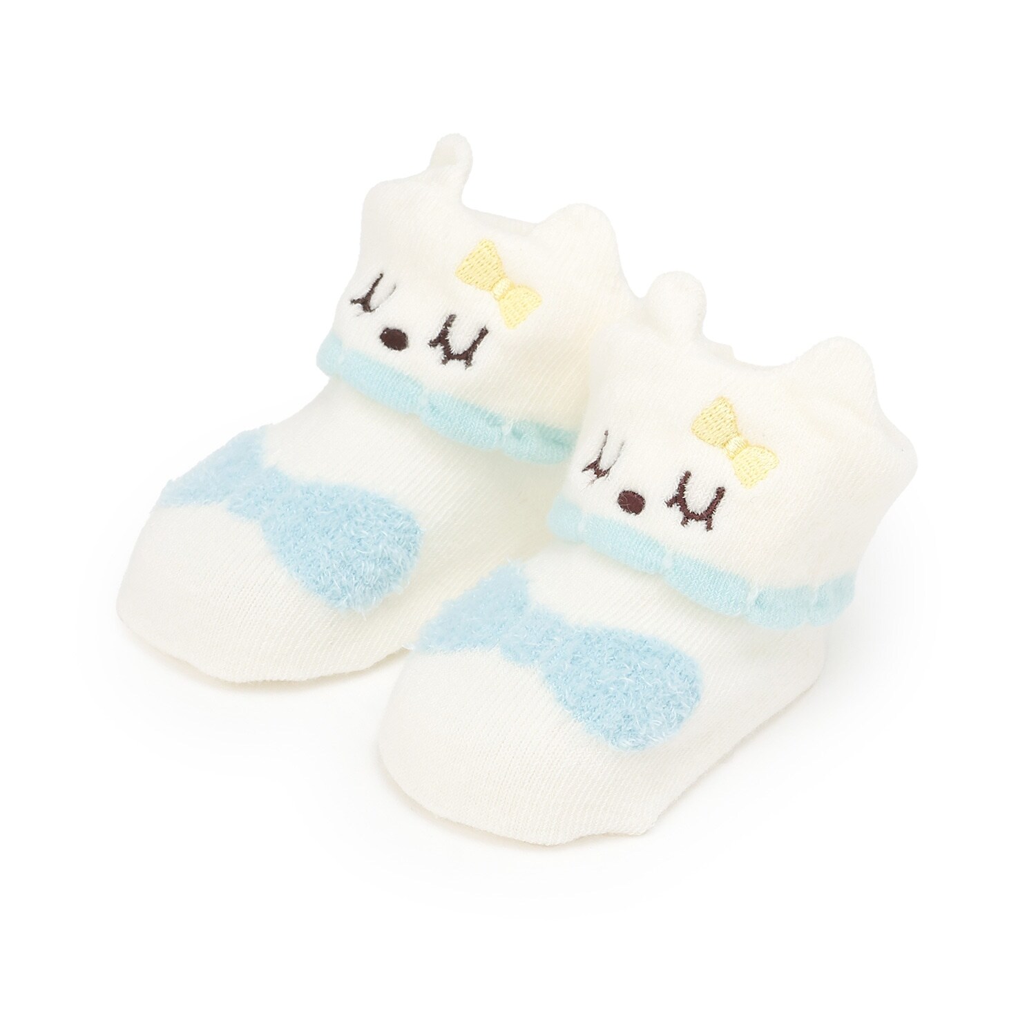 mimiちゃん モチーフ付き新生児ソックス