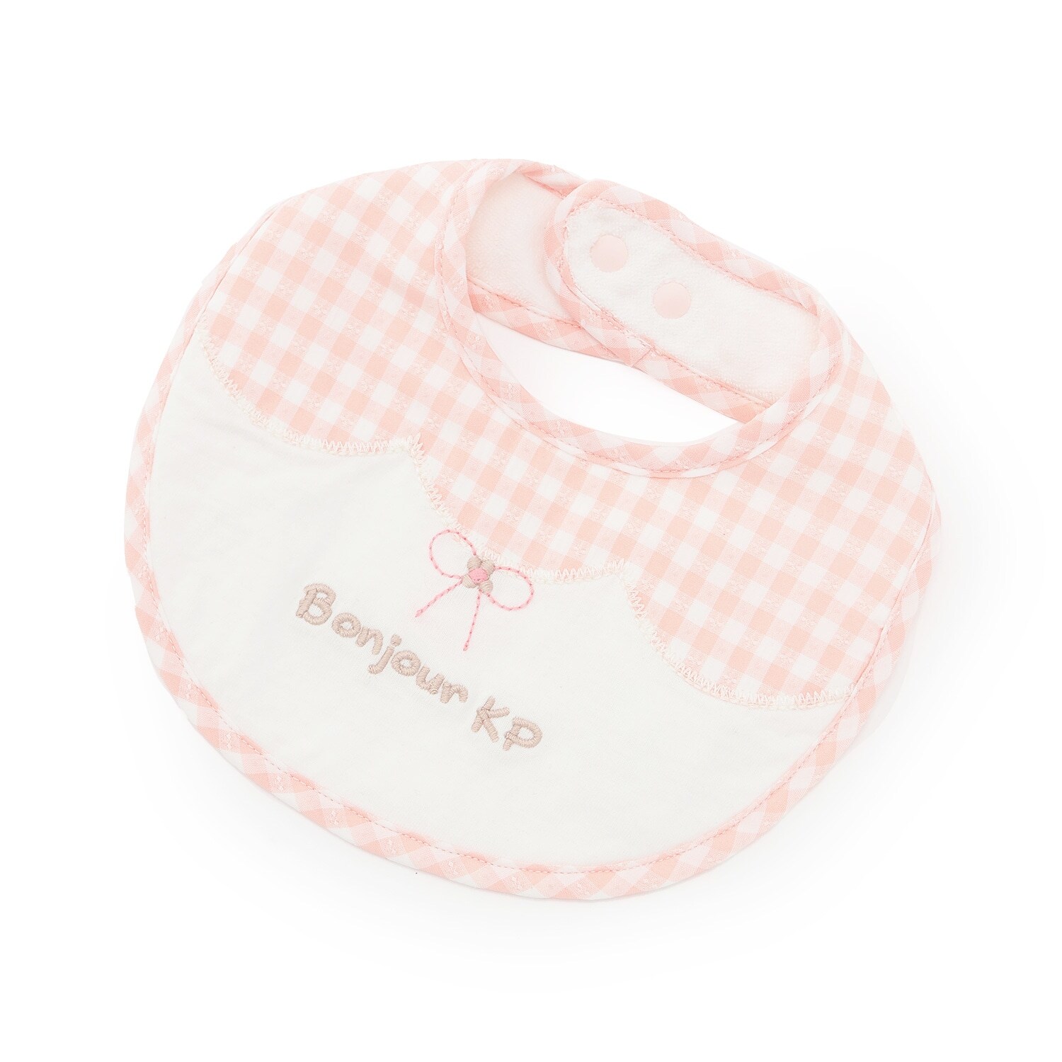 ギンガム スカラップ  スタイ