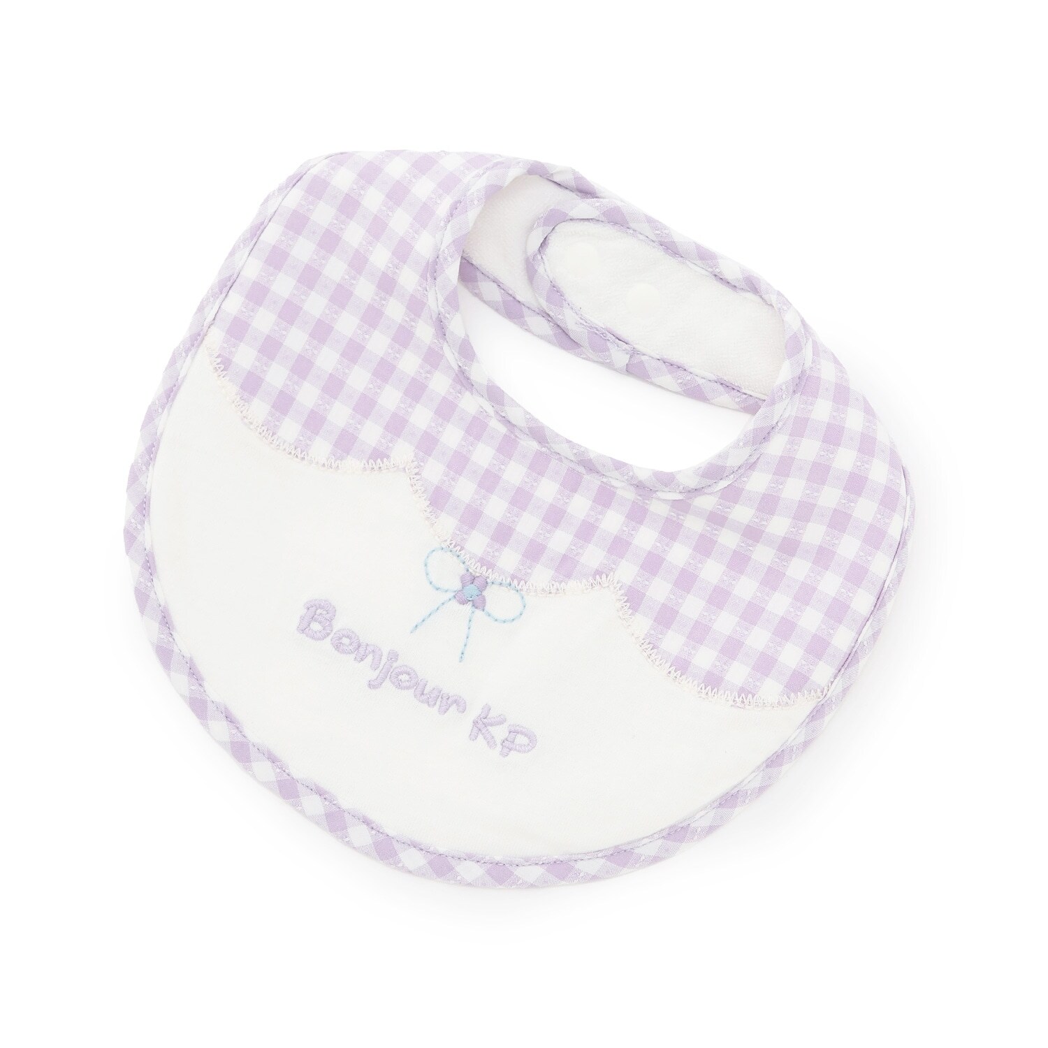 ギンガム スカラップ  スタイ