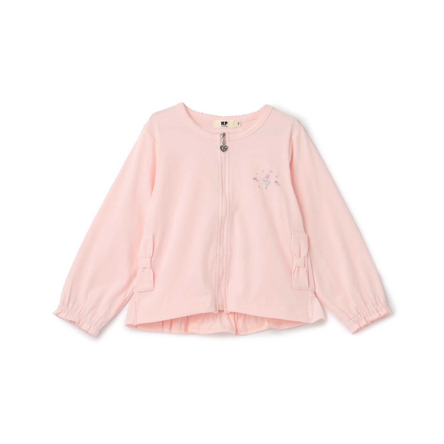 ジップアップカーディガン