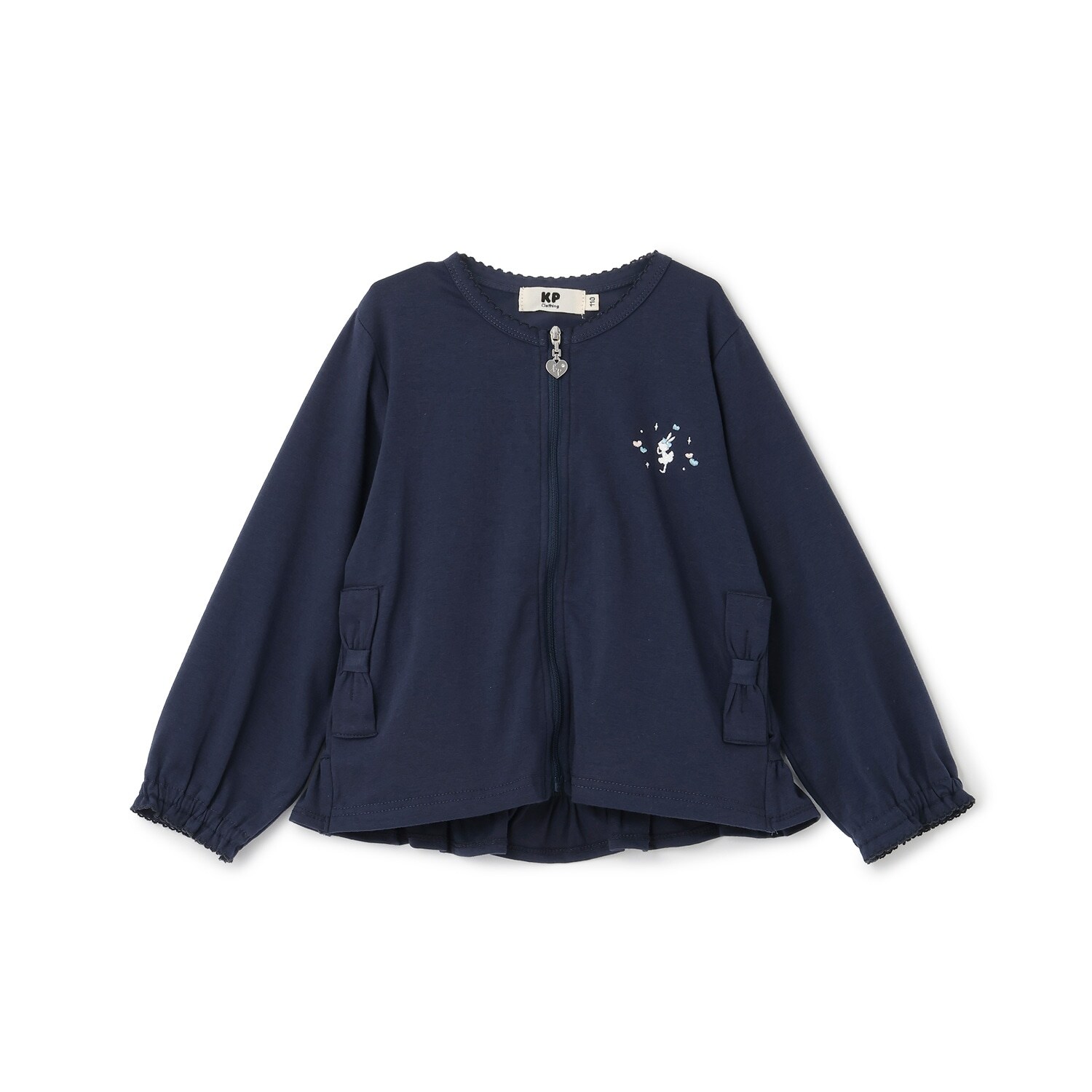 ジップアップカーディガン