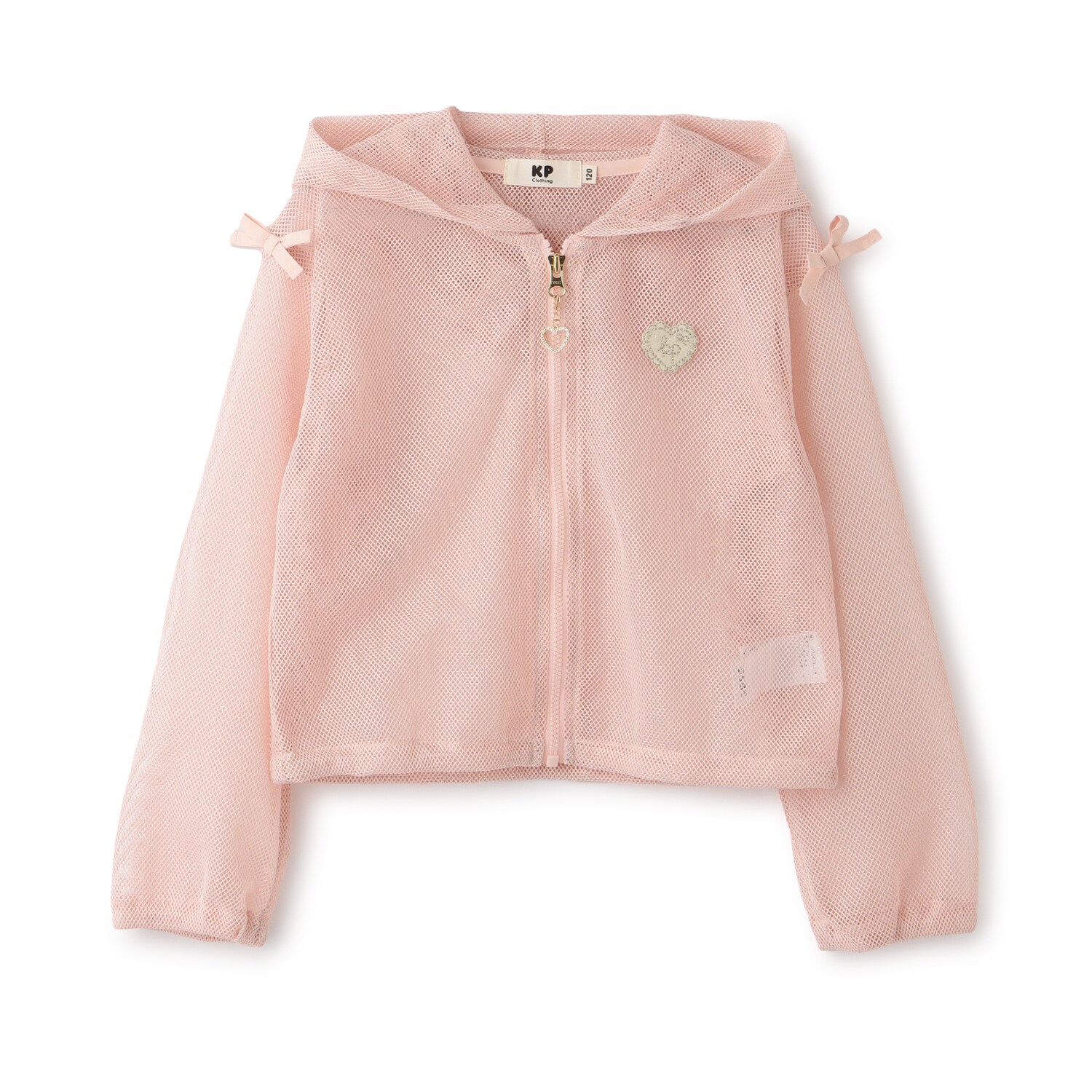 ラメメッシュ パーカ 【忌避加工】