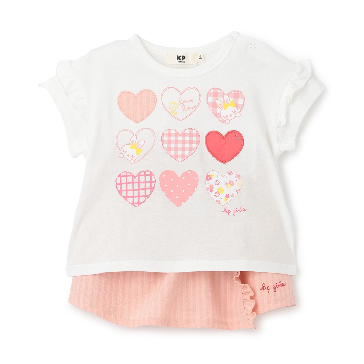 mimiちゃん Tシャツ・キュロット セット