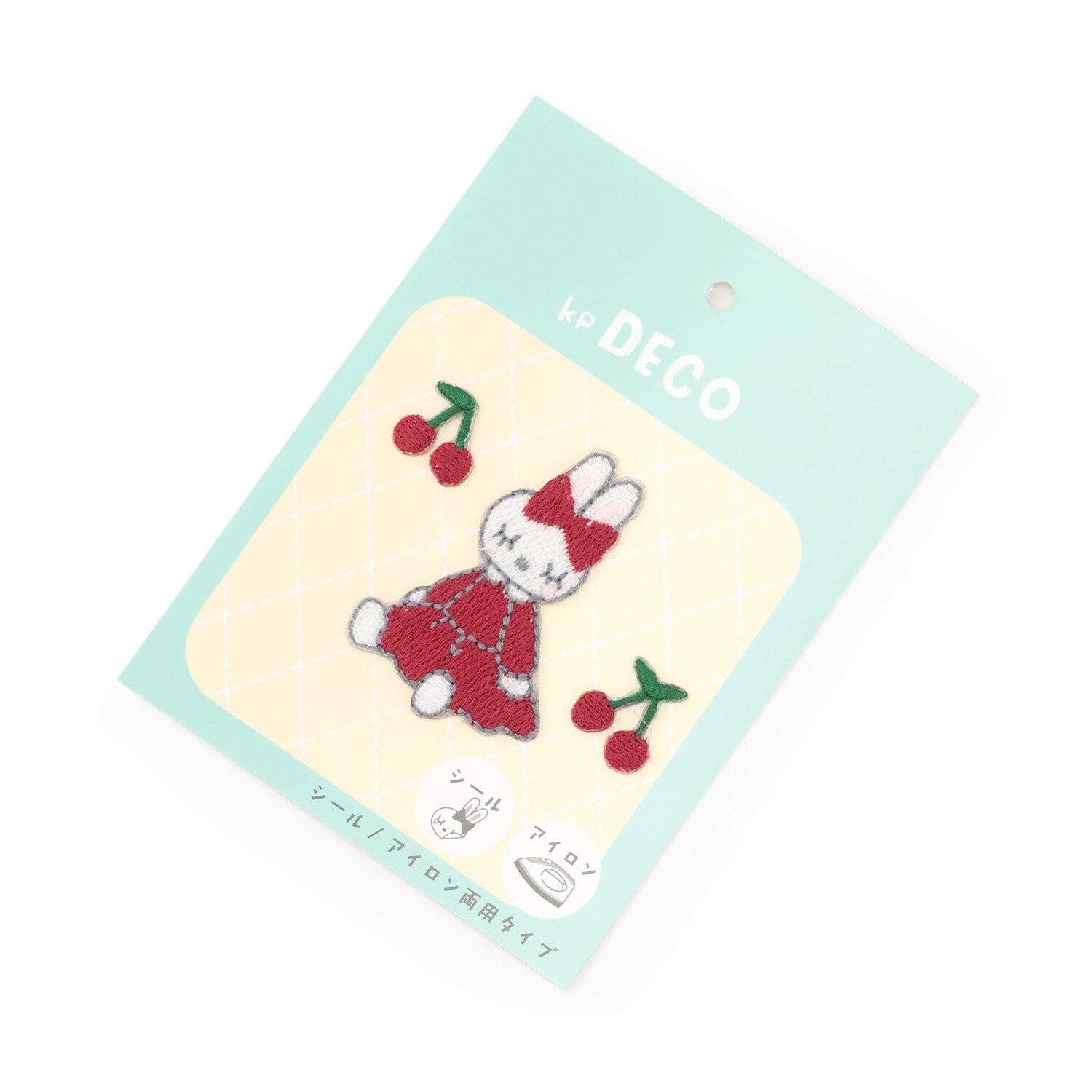 mimiちゃん＆チェリー ワッペン