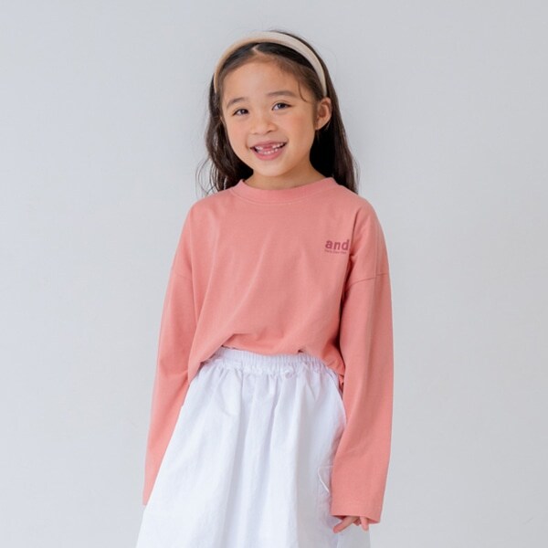 【親子リンク】KidsD.ロゴビッグロンT