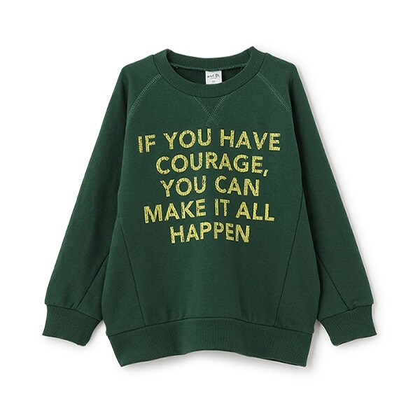 【親子リンク】Kidsラグランワイドスウェット