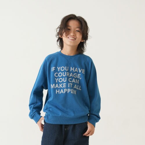 【親子リンク】Kidsラグランワイドスウェット