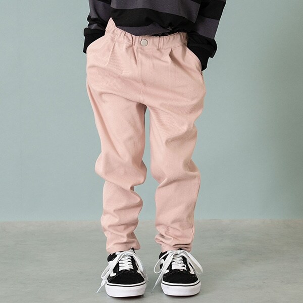 ストレッチムジテーパードパンツ