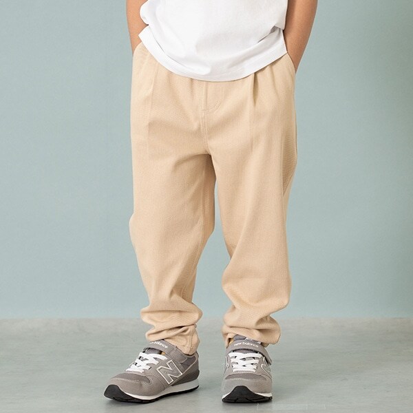 ストレッチムジテーパードパンツ