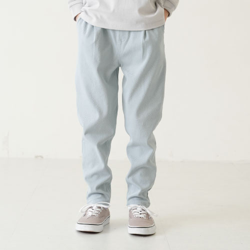 ストレッチムジテーパードパンツ