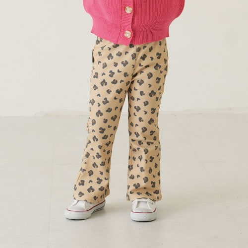 【防汚加工】フレアレギンス