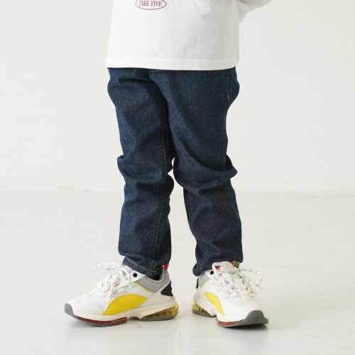 ストレッチデニムスリムパンツ