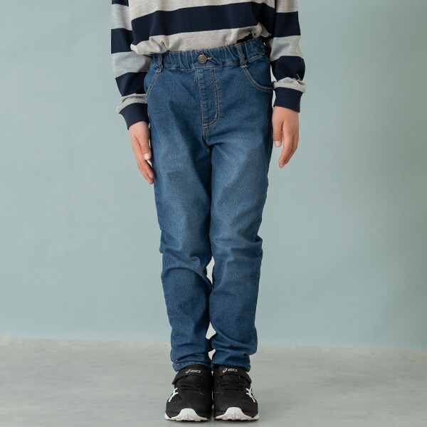 ストレッチデニムスリムパンツ