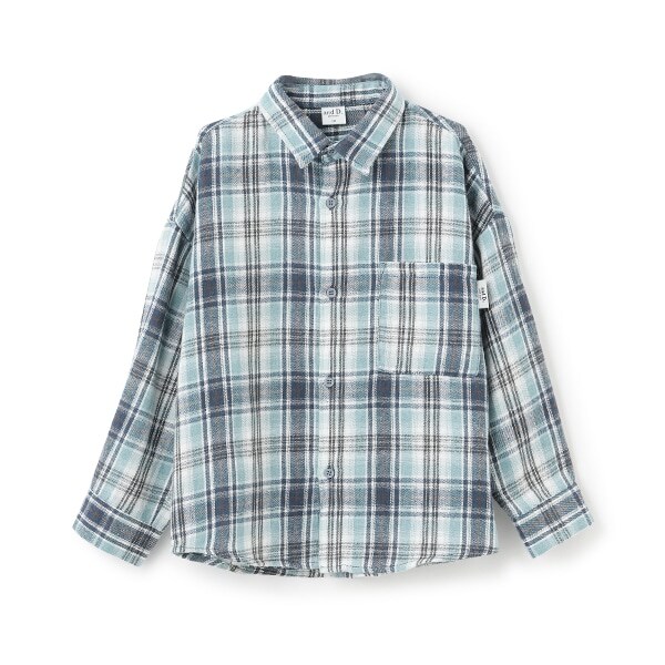 【親子リンク】Kidsピーチキモウチェックシャツ