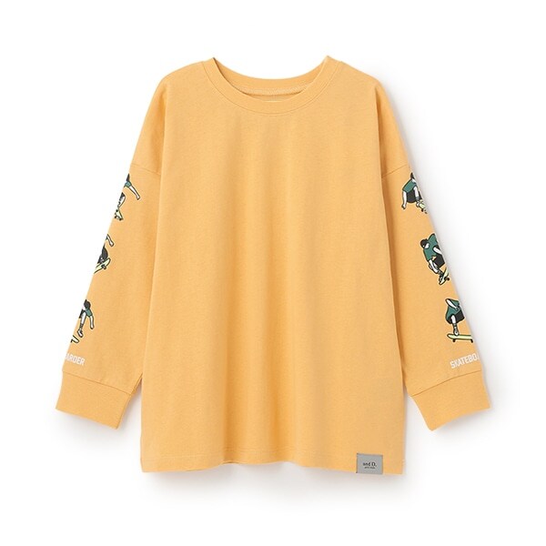 【365D.】袖プリントビッグロンT