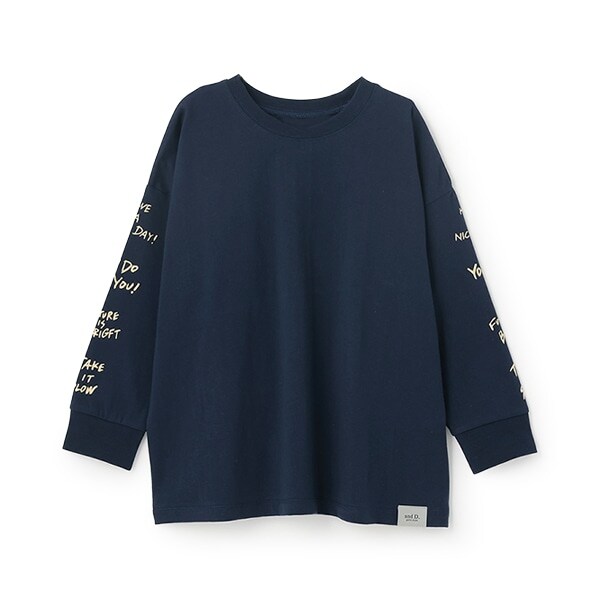 【365D.】袖プリントビッグロンT