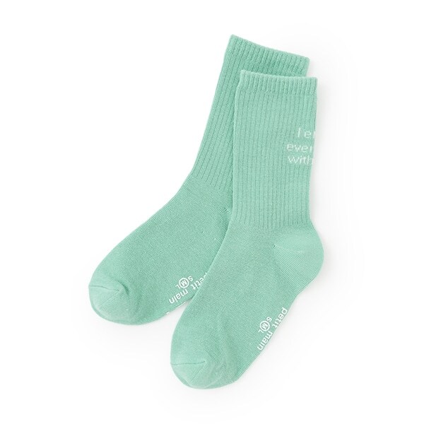 バッグロゴクリアカラーソックス