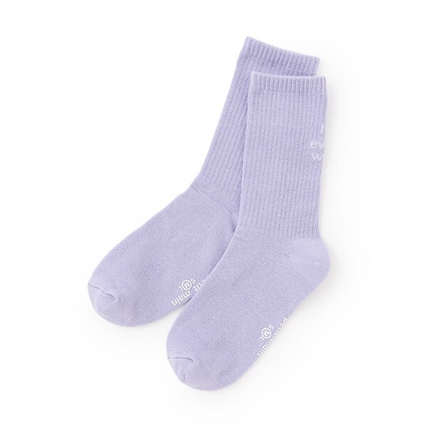 バッグロゴクリアカラーソックス