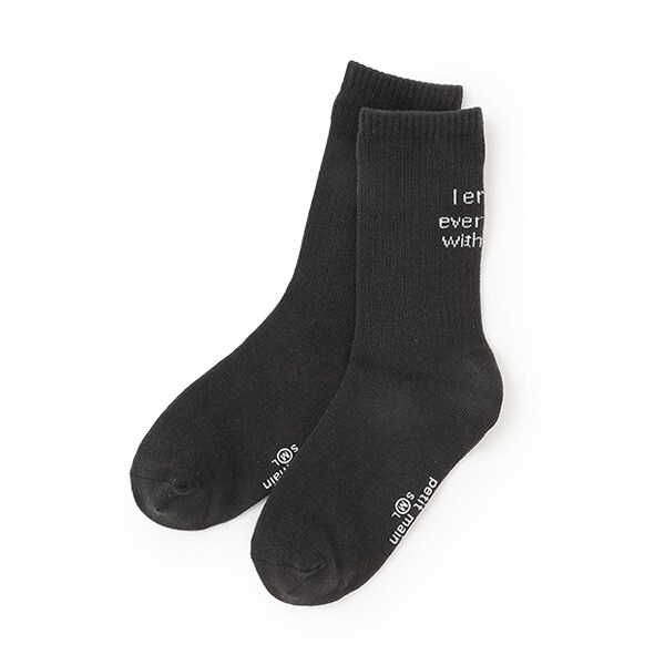 バッグロゴクリアカラーソックス