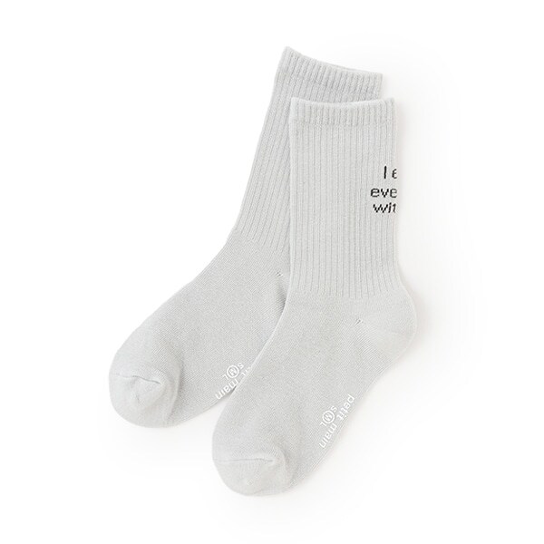 バッグロゴクリアカラーソックス