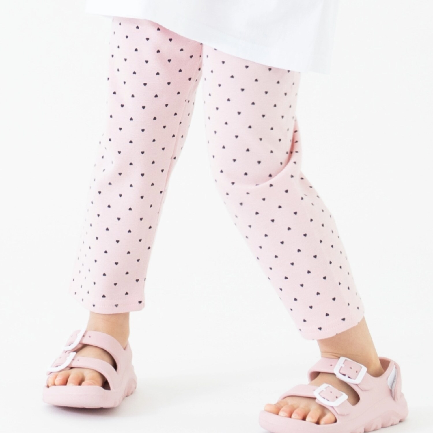 【365D.】防汚フライス柄7分レギンス