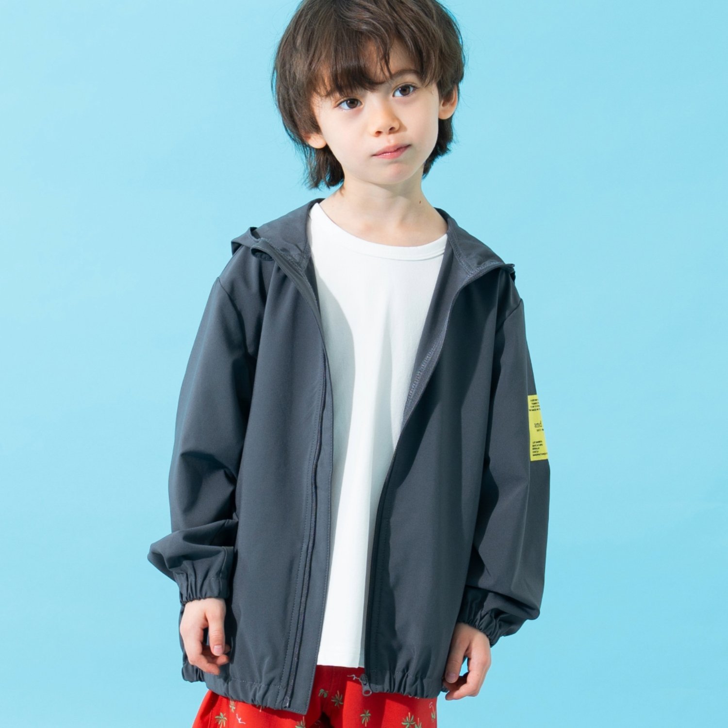 【水陸両用】速乾 ZIPパーカー_UVカット