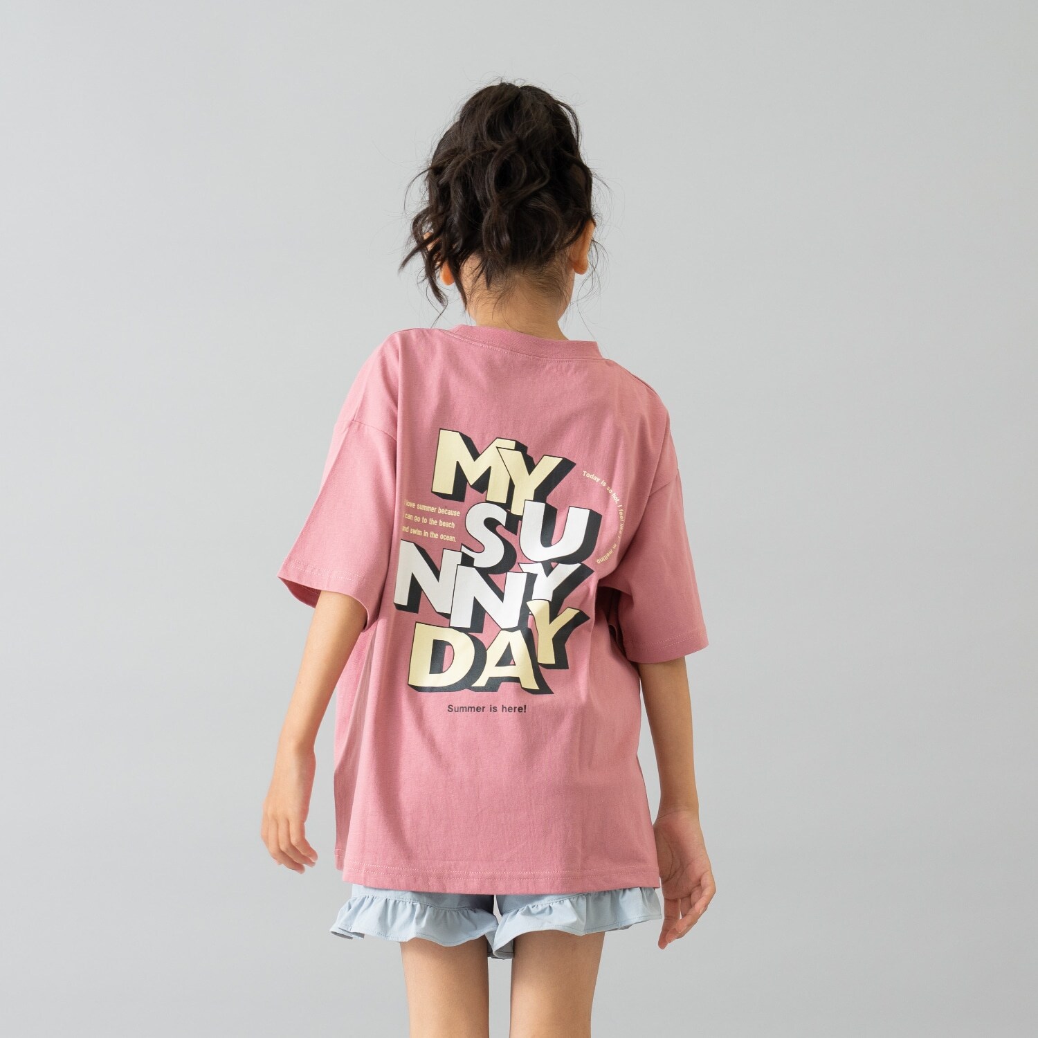 ［大人気につき再入荷！］【綿100%】【365D.】夏満喫プリントワイド半T