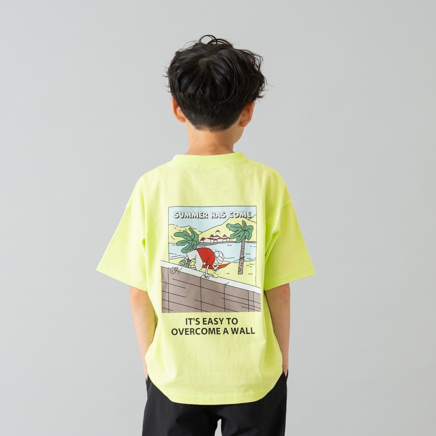 ［大人気につき再入荷！］【綿100%】【365D.】夏満喫プリントワイド半T