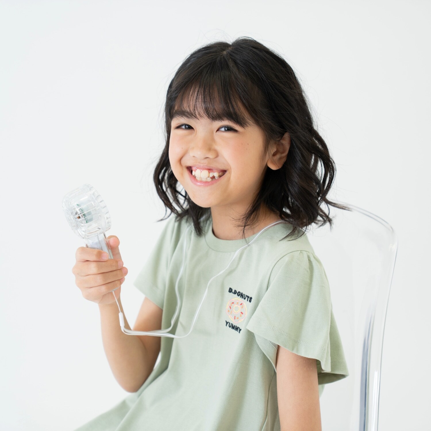 ミニクリアハンディファン