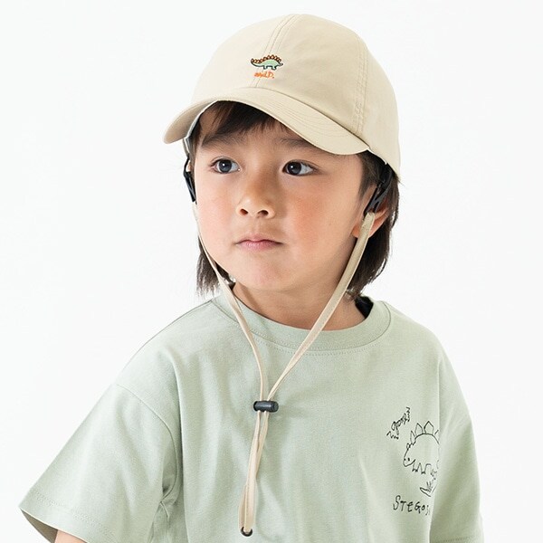 コード付き刺繍CAP