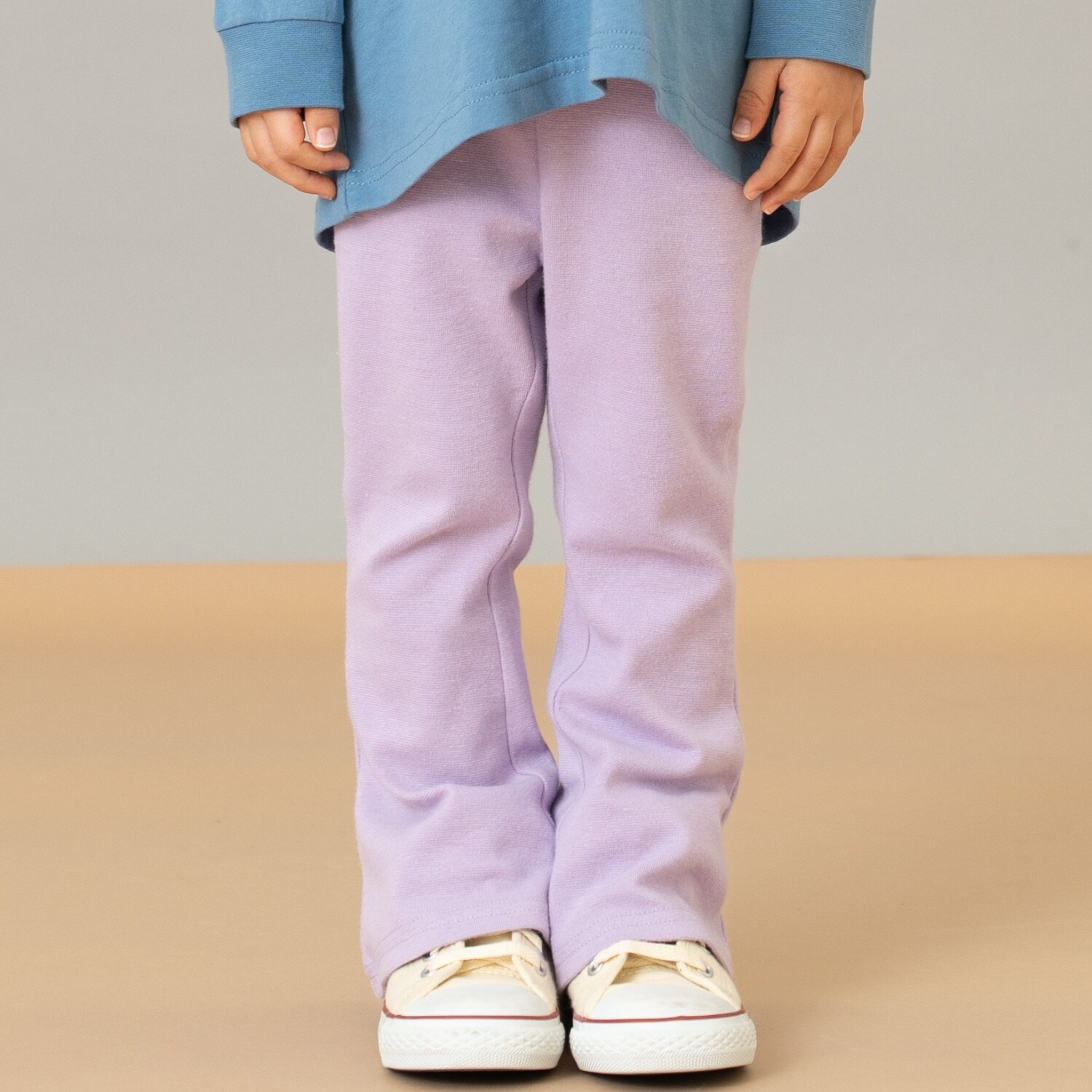 【365D.】防汚フライスフレアレギンス