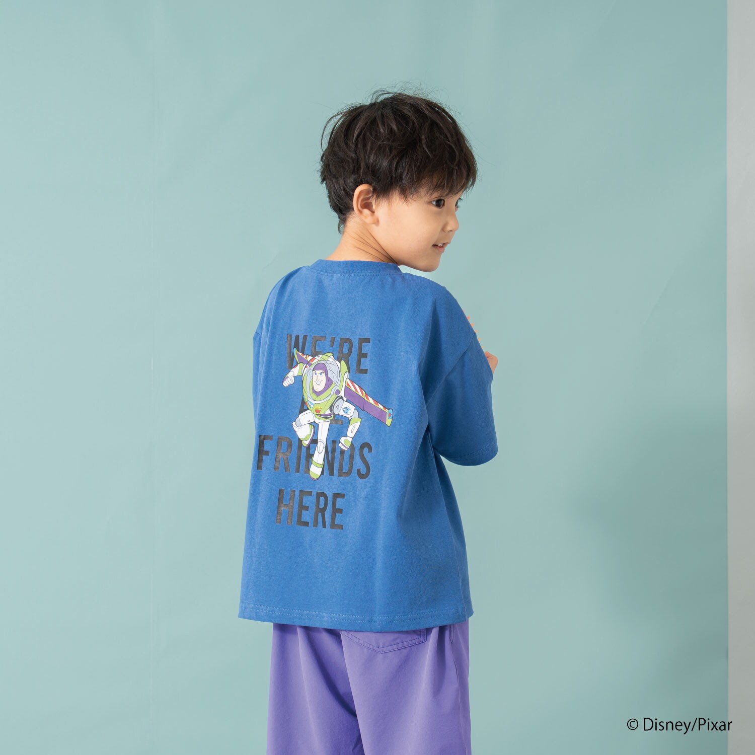 【トイ・ストーリー】バックプリントワイド半T