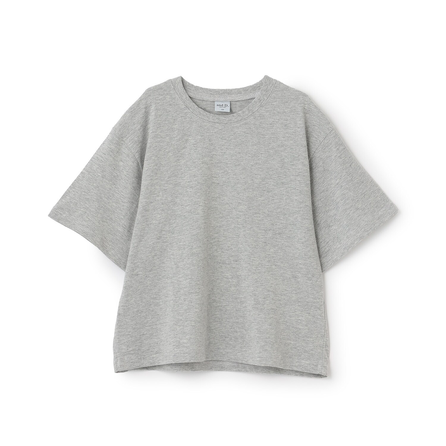 【綿100%】メッセージバック縦ロゴ半袖T