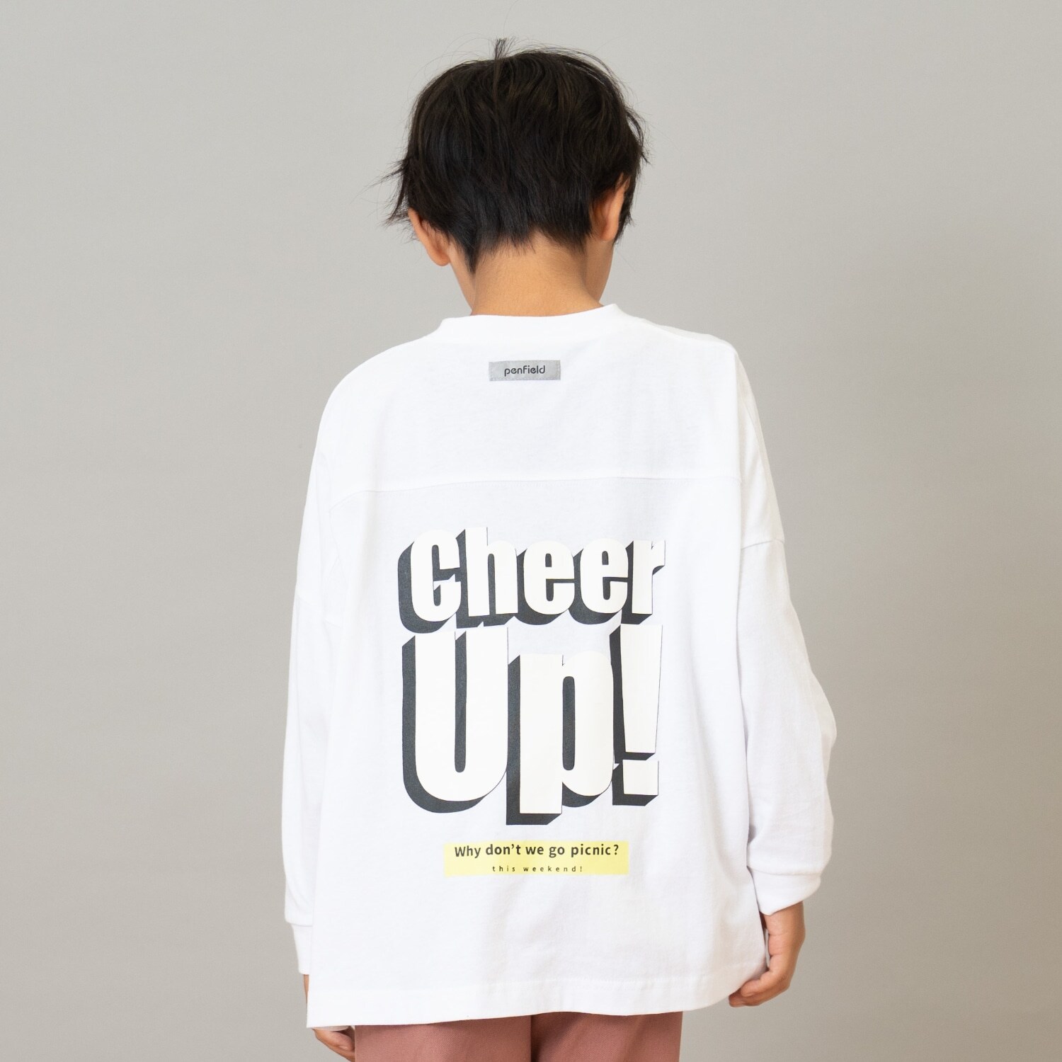 【Penfield】KIDS防汚蓄光ロゴBIGロンT