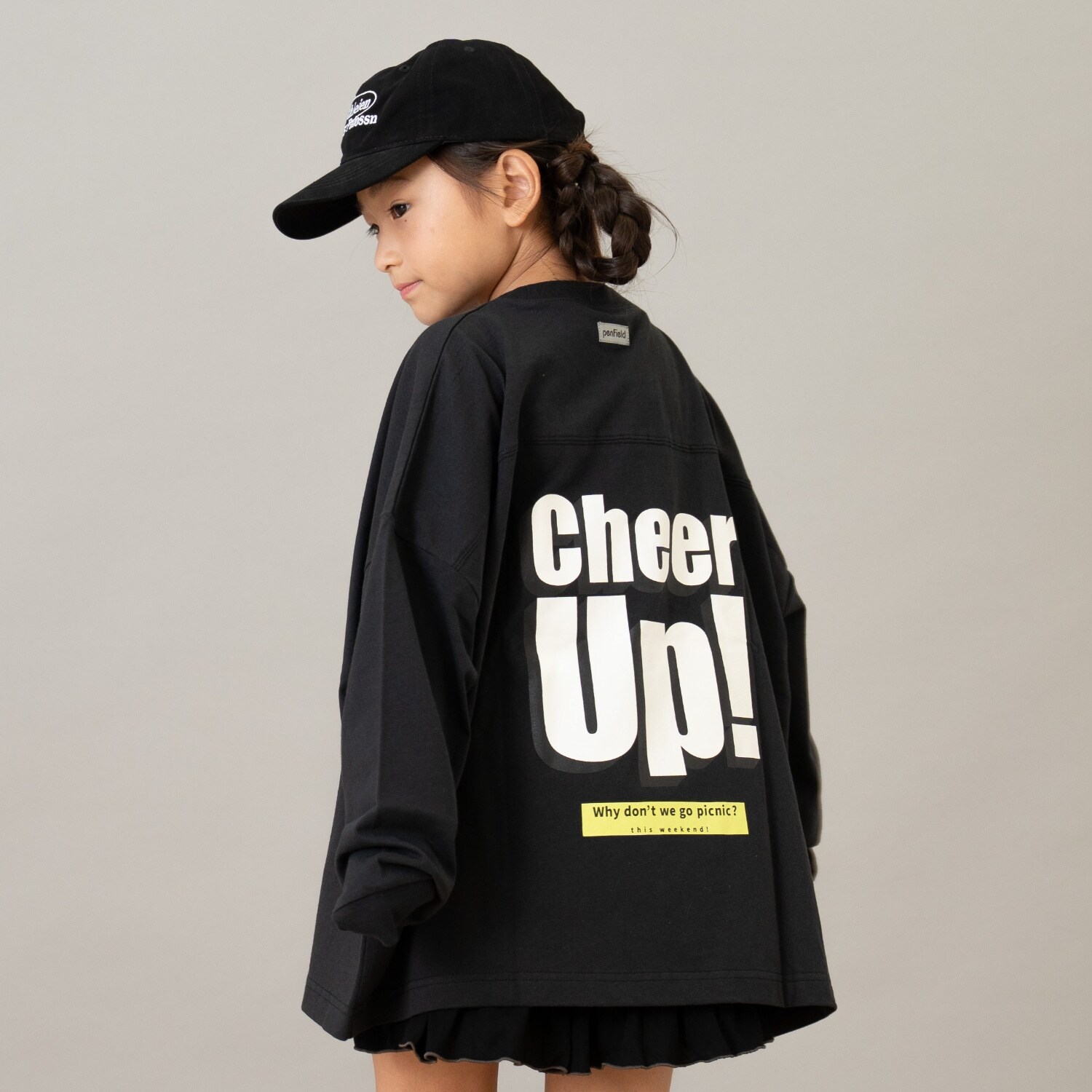 【Penfield】KIDS防汚蓄光ロゴBIGロンT